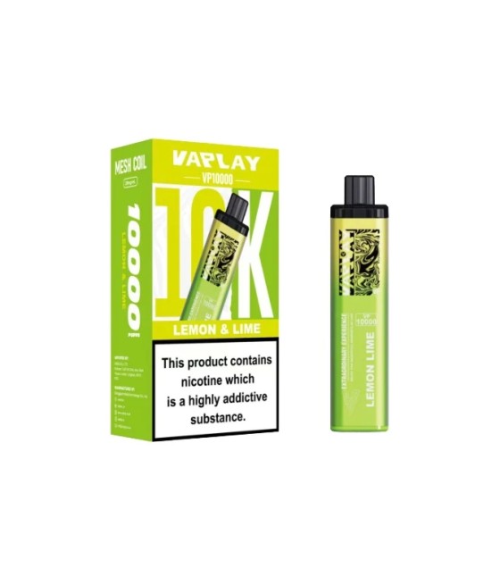 20mg Vaplay Royal 10k Prefilled Pod Vape Kit 10000 puffs