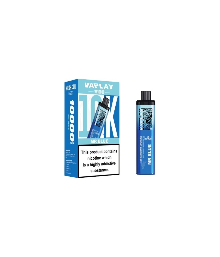 20mg Vaplay Royal 10k Prefilled Pod Vape Kit 10000 puffs