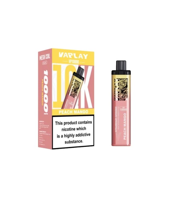 20mg Vaplay Royal 10k Prefilled Pod Vape Kit 10000 puffs