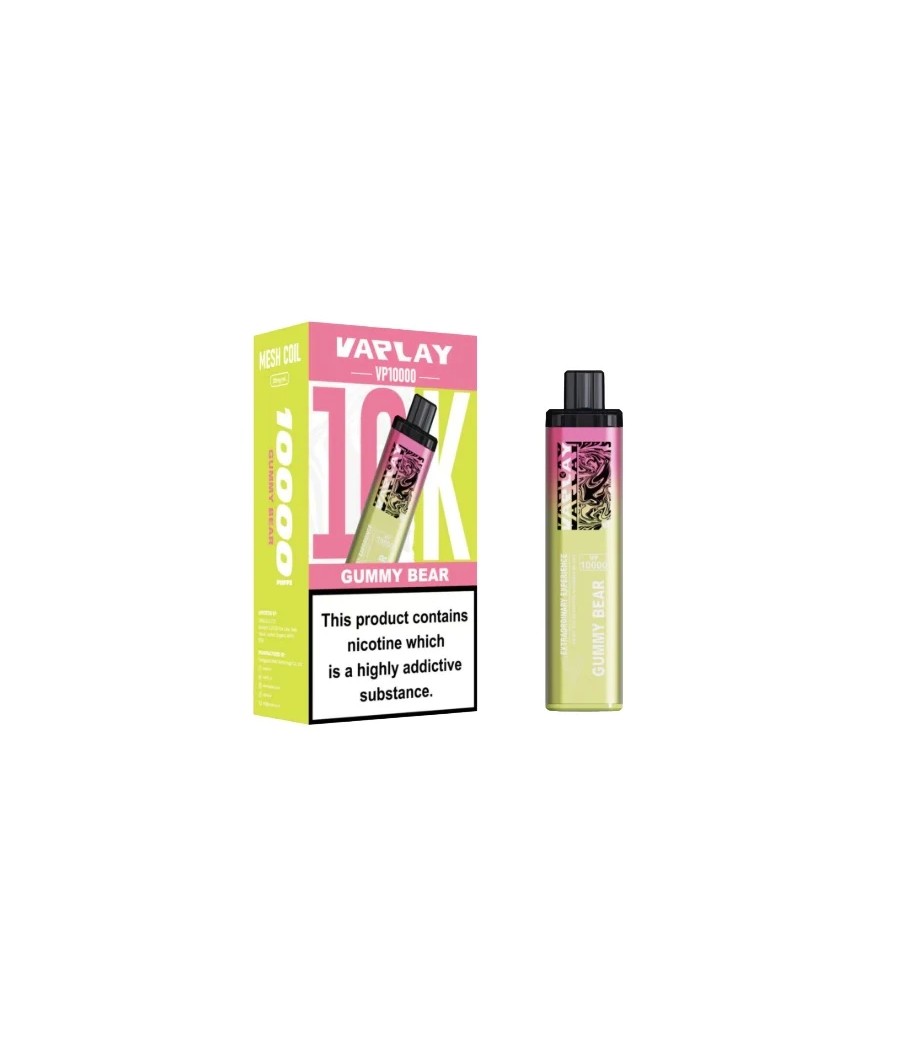 20mg Vaplay Royal 10k Prefilled Pod Vape Kit 10000 puffs