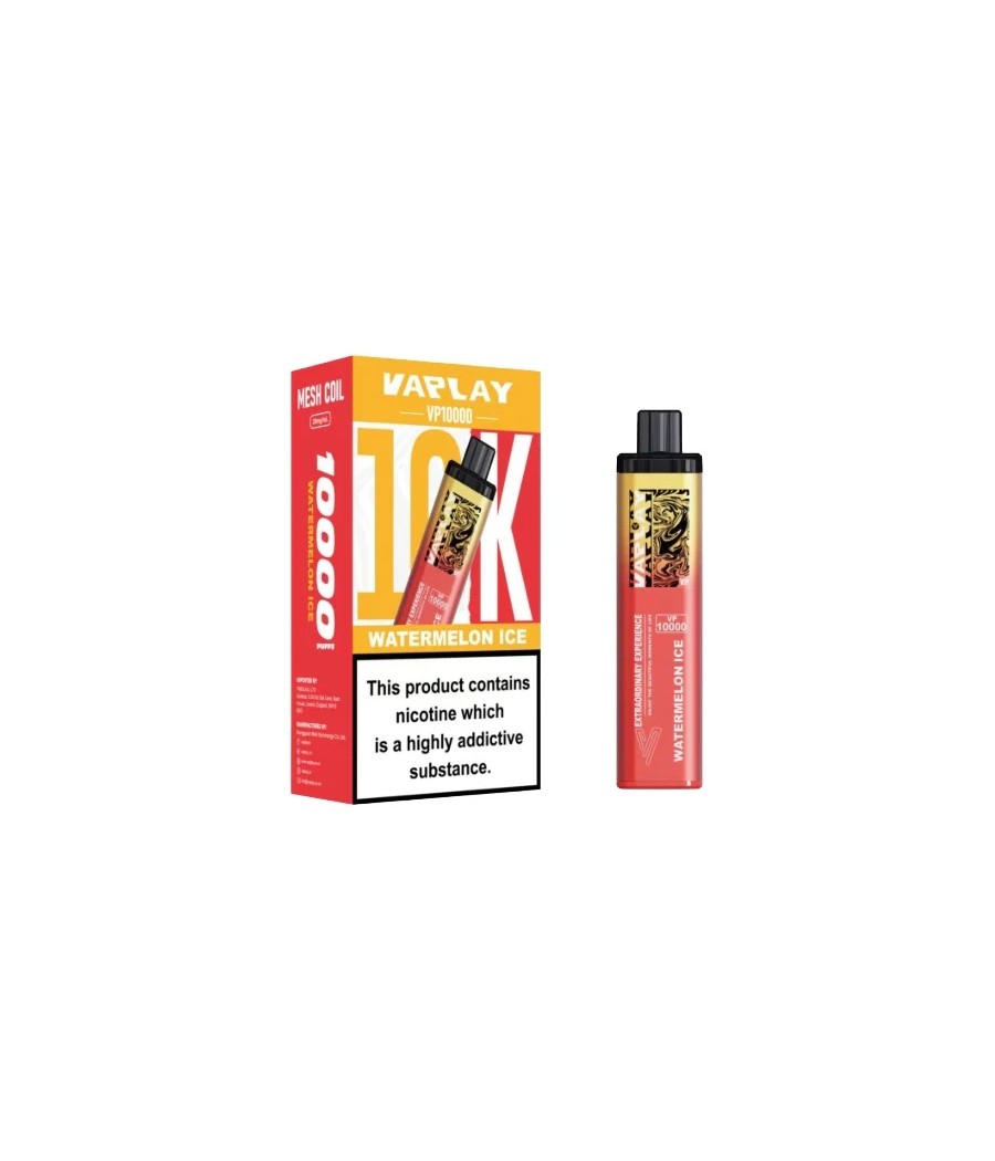 20mg Vaplay Royal 10k Prefilled Pod Vape Kit 10000 puffs