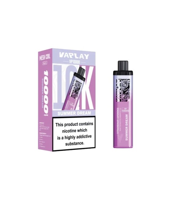20mg Vaplay Royal 10k Prefilled Pod Vape Kit 10000 puffs