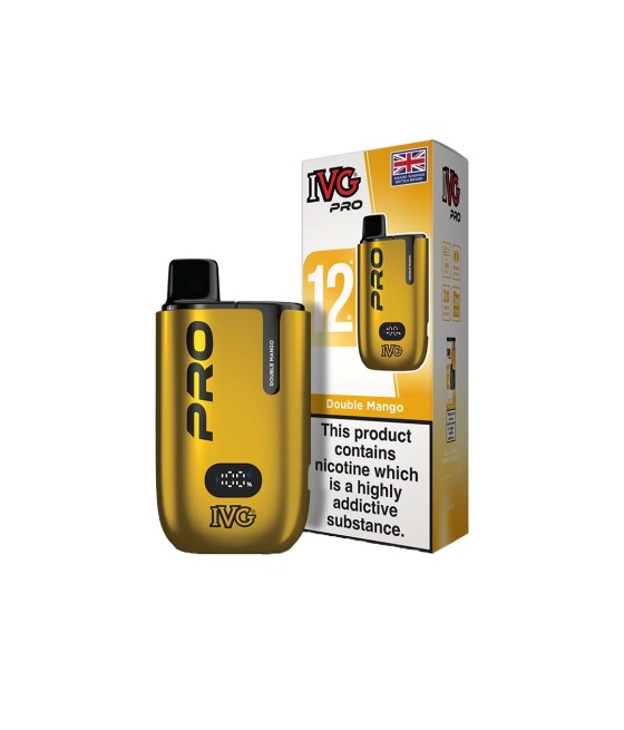 20mg I VG Pro 12 Prefilled Pod Vape Kit 10000 Puffs