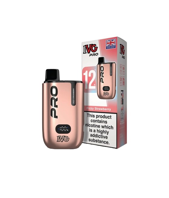 20mg I VG Pro 12 Prefilled Pod Vape Kit 10000 Puffs