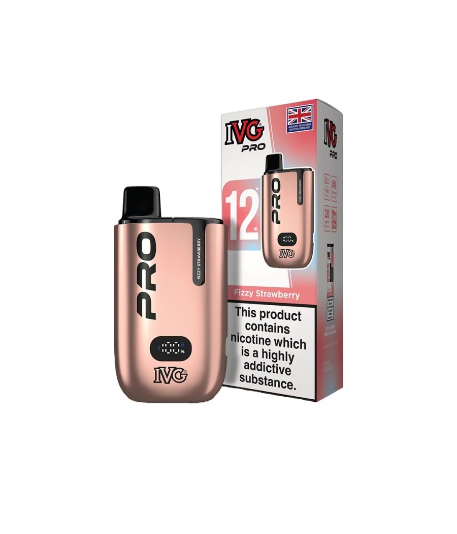 20mg I VG Pro 12 Prefilled Pod Vape Kit 10000 Puffs