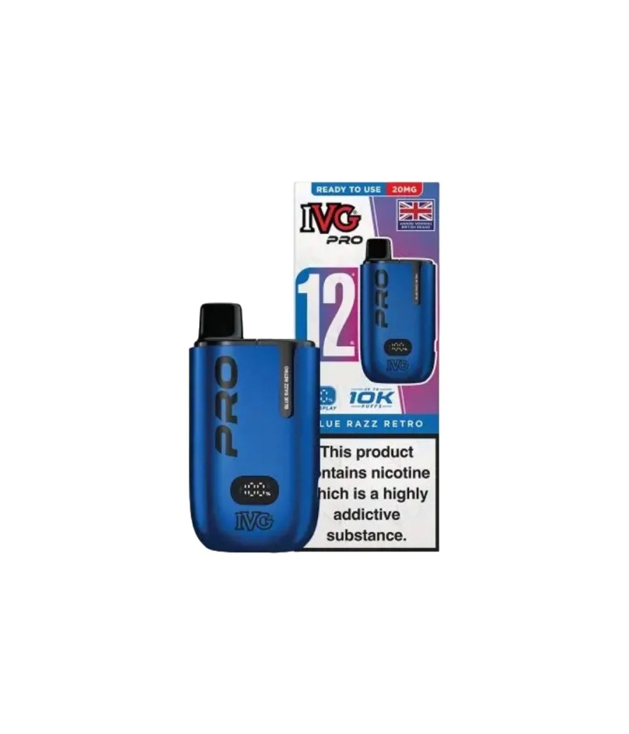 20mg I VG Pro 12 Prefilled Pod Vape Kit 10000 Puffs