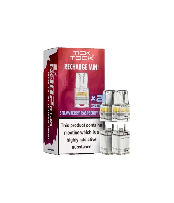 Tick Tock Recharge MINI 2K Prefilled Pods  2000 Puffs
