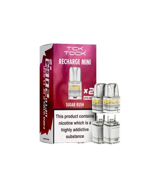 Tick Tock Recharge MINI 2K Prefilled Pods  2000 Puffs