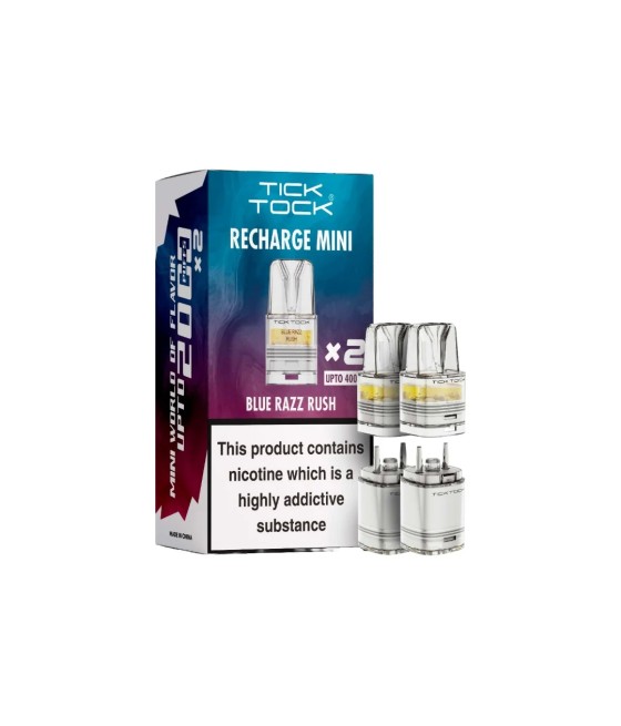 Tick Tock Recharge MINI 2K Prefilled Pods  2000 Puffs