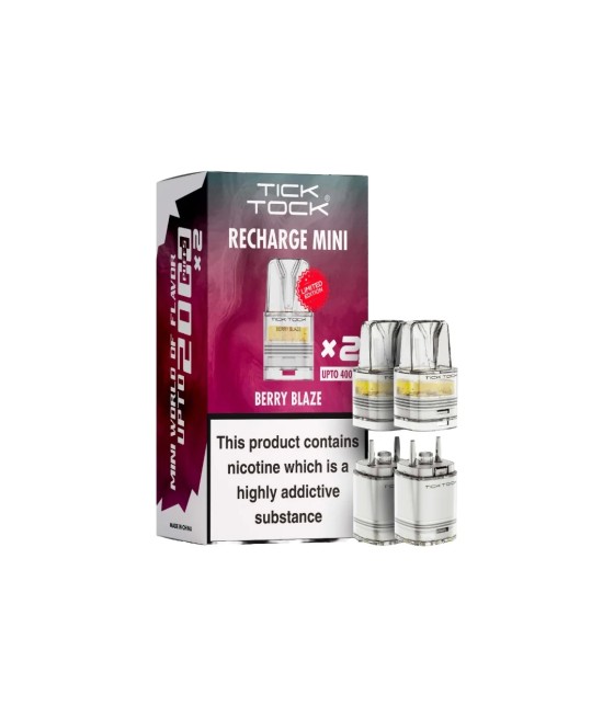 Tick Tock Recharge MINI 2K Prefilled Pods  2000 Puffs
