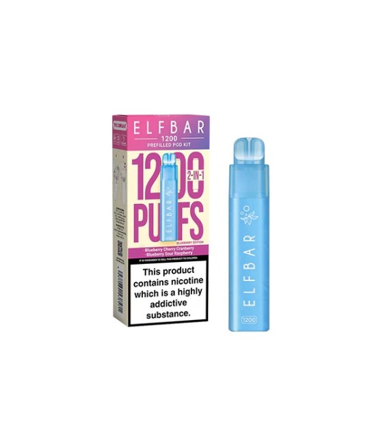 20mg ELF Bar 1200 Multi Edition Prefilled Pod Kit 1200 Puffs