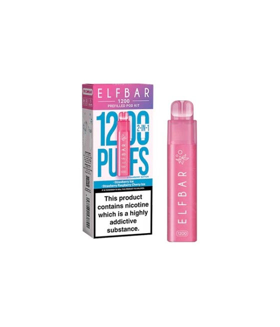 20mg ELF Bar 1200 Multi Edition Prefilled Pod Kit 1200 Puffs