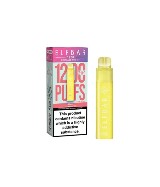20mg ELF Bar 1200 Multi Edition Prefilled Pod Kit 1200 Puffs