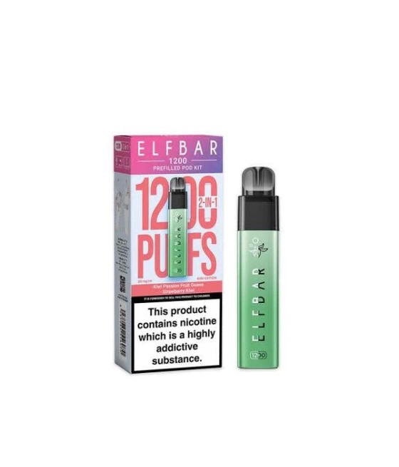 20mg ELF Bar 1200 Multi Edition Prefilled Pod Kit 1200 Puffs