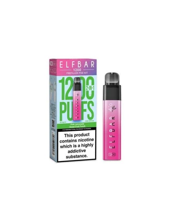 20mg ELF Bar 1200 Multi Edition Prefilled Pod Kit 1200 Puffs