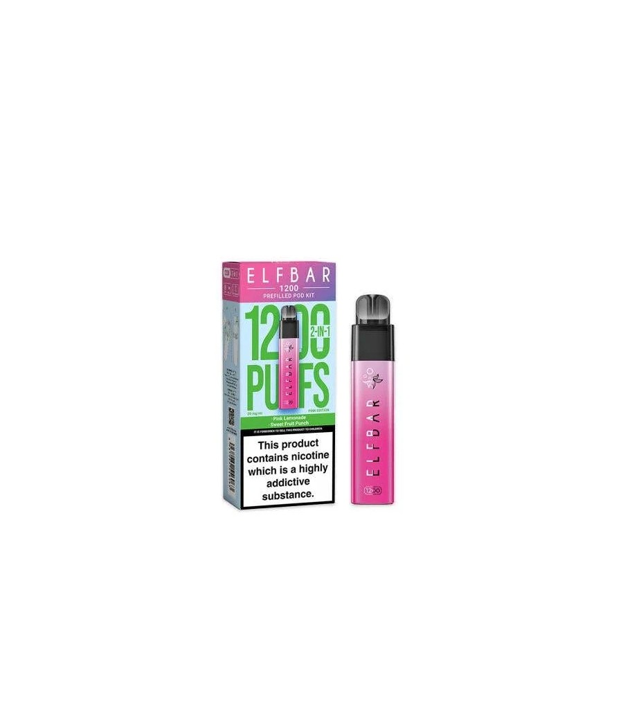 20mg ELF Bar 1200 Multi Edition Prefilled Pod Kit 1200 Puffs