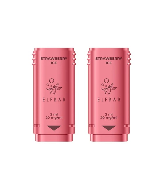 20mg ELF Bar 1200 Prefilled Replacement Pods 1200 Puffs - 2 Pcs
