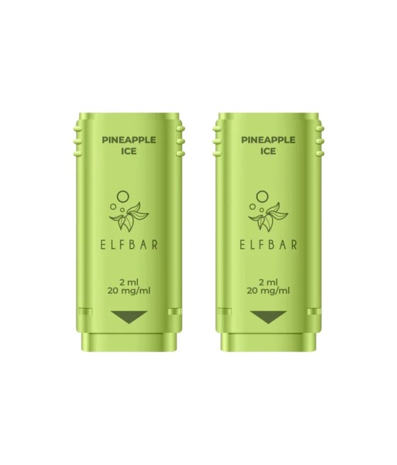 20mg ELF Bar 1200 Prefilled Replacement Pods 1200 Puffs - 2 Pcs