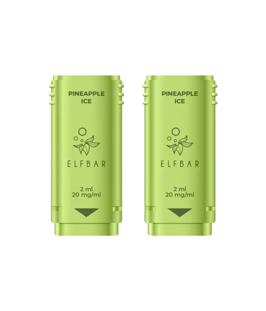 20mg ELF Bar 1200 Prefilled Replacement Pods 1200 Puffs - 2 Pcs
