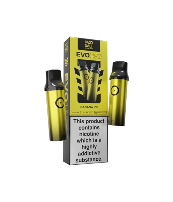 20mg Pod Salt Evolve Pods 2ml - 600 Puffs