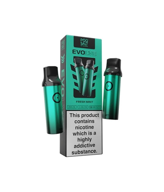 20mg Pod Salt Evolve Pods 2ml - 600 Puffs