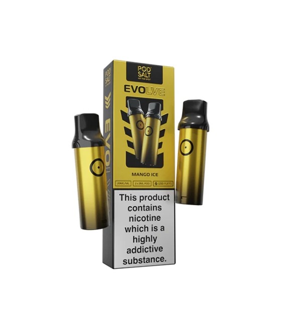 20mg Pod Salt Evolve Pods 2ml - 600 Puffs
