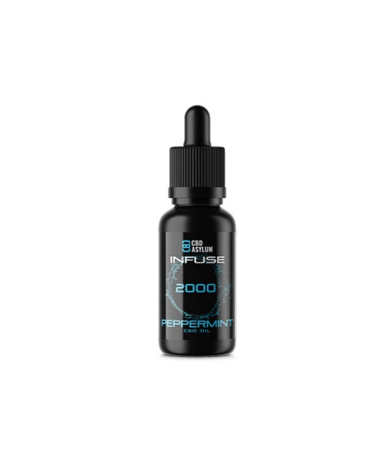 Buy Infuse 2000mg CBD Peppermint Oil - 30ml  | CBD Asylum