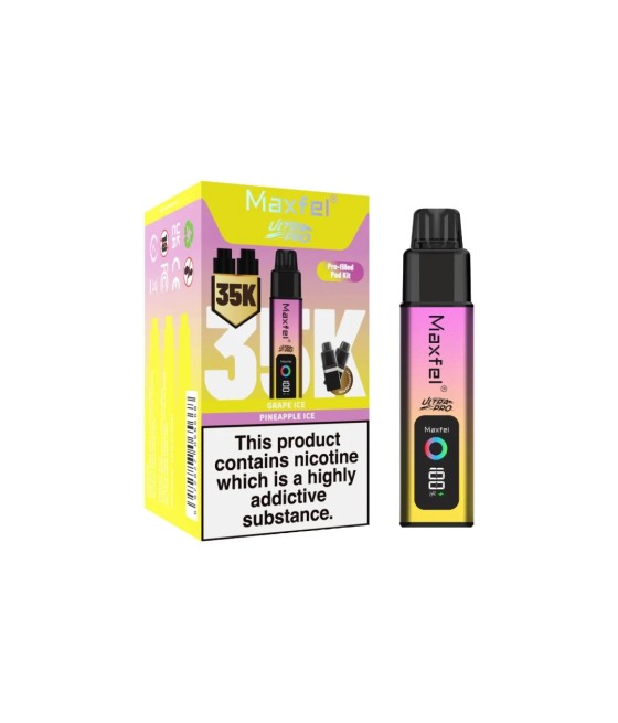 Maxfel Ultra Pro 35k Puffs Prefilled Pod Vape Kit