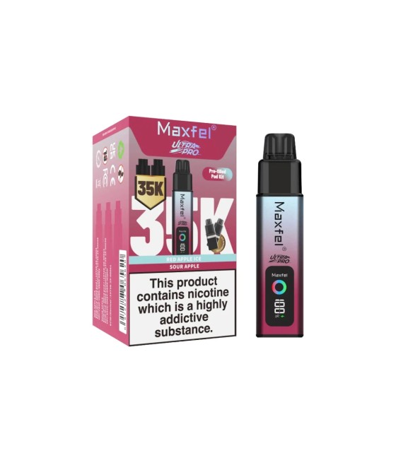 Maxfel Ultra Pro 35k Puffs Prefilled Pod Vape Kit
