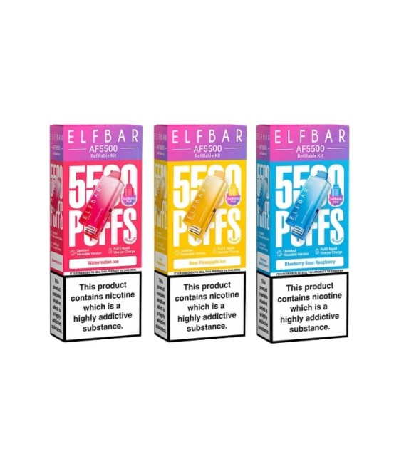 Elf Bar AF5500 Prefilled Pod Vape Kit