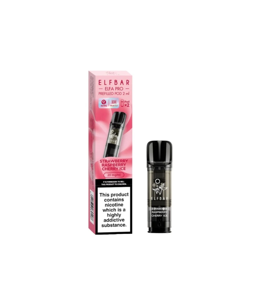 ELF Bar ELFA Pro 20mg Replacement Prefilled Pods 2ml 1200 Puffs - 2 Pcs