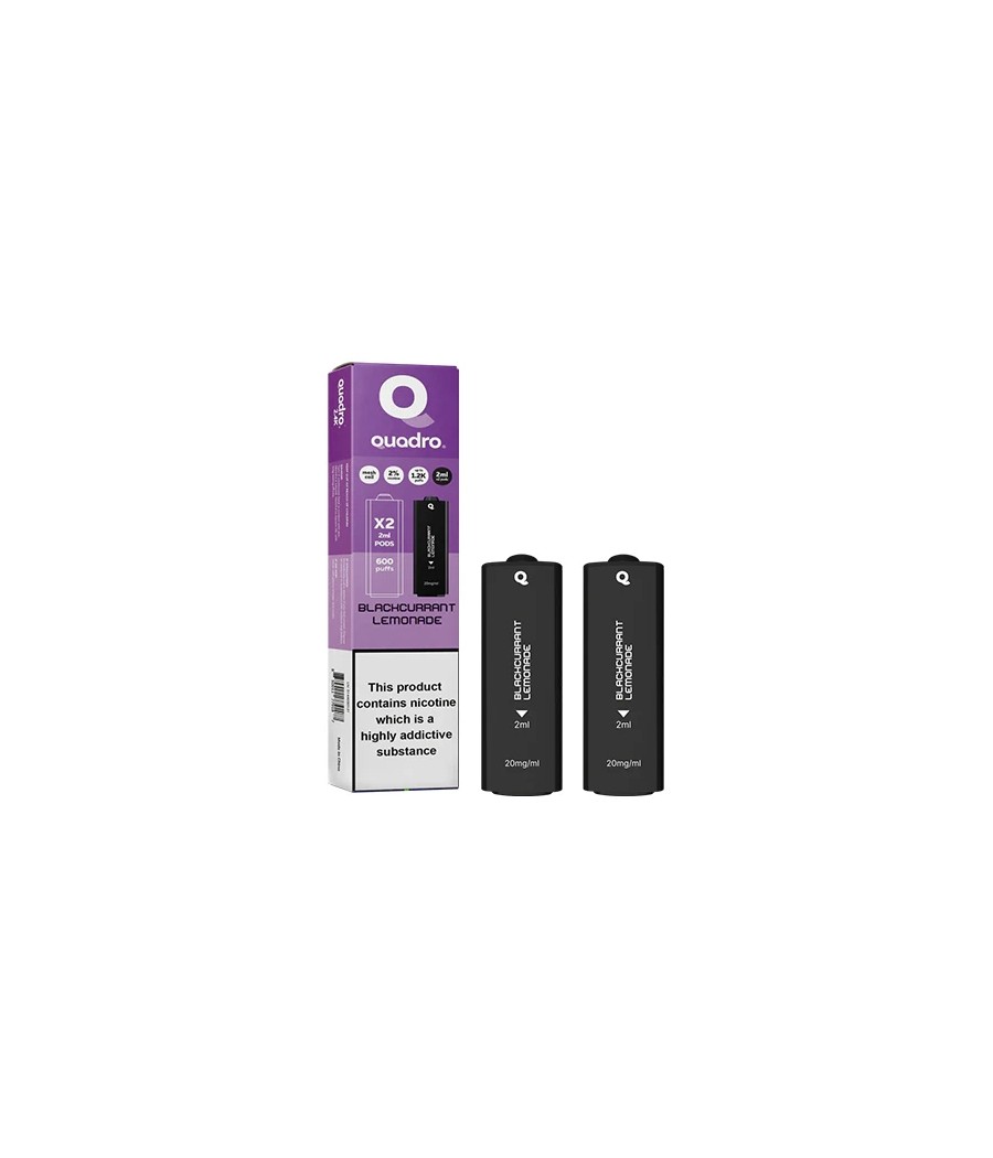 20mg Quadro 2.4k Replacement Pods - 2ml