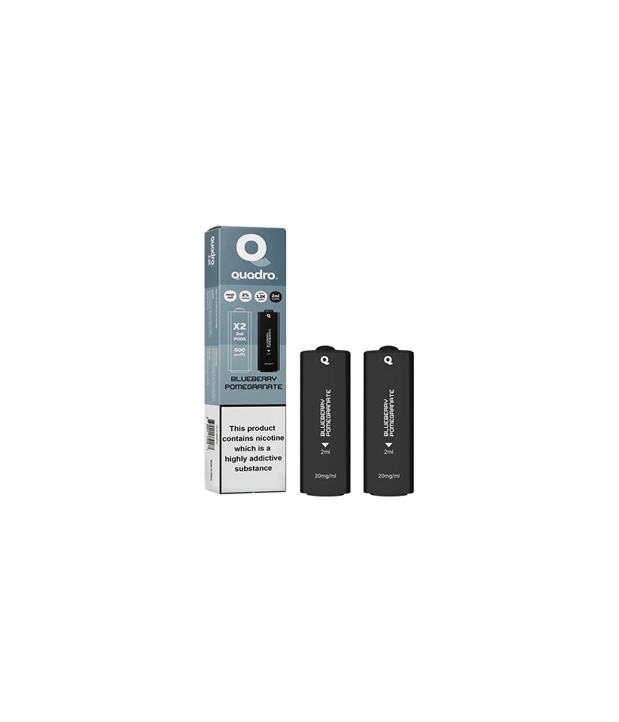 20mg Quadro 2.4k Replacement Pods - 2ml