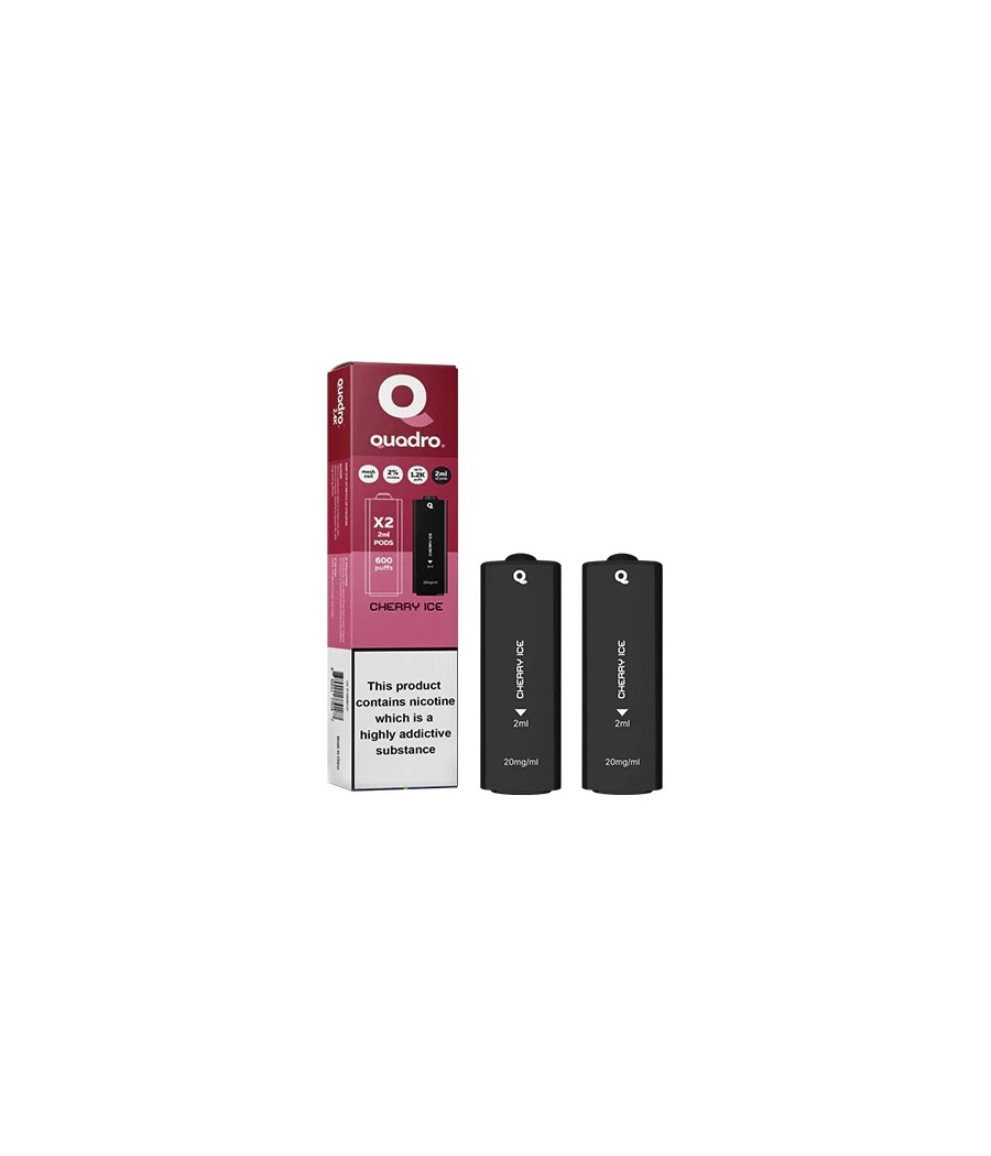20mg Quadro 2.4k Replacement Pods - 2ml