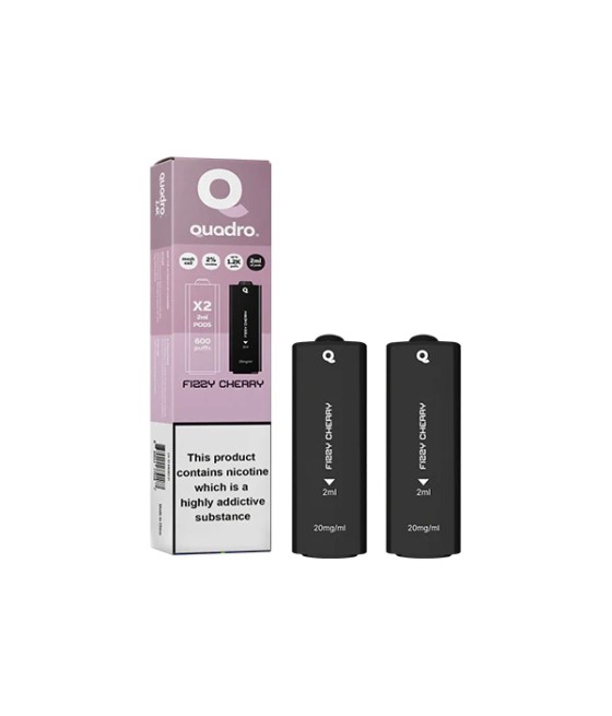 20mg Quadro 2.4k Replacement Pods - 2ml
