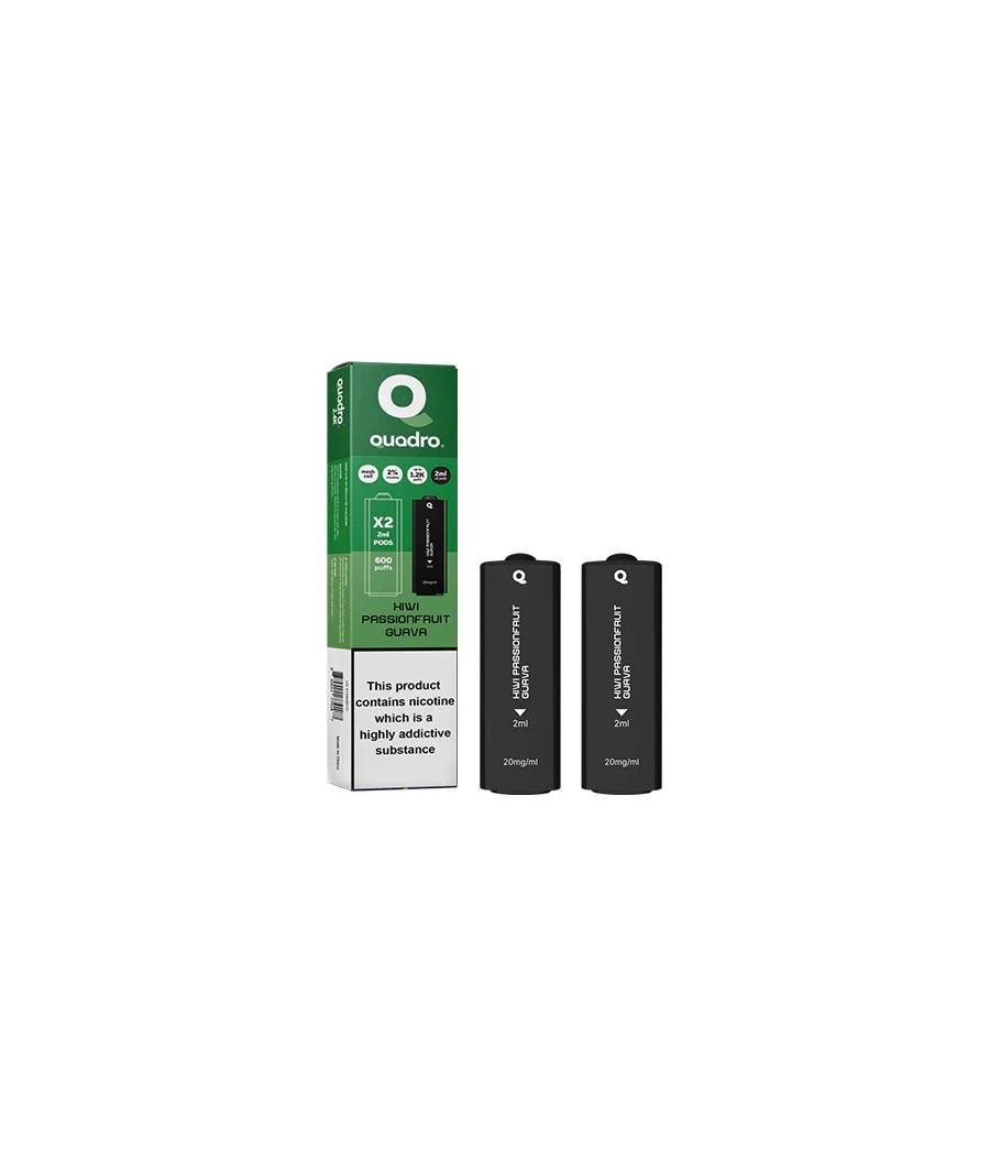 20mg Quadro 2.4k Replacement Pods - 2ml