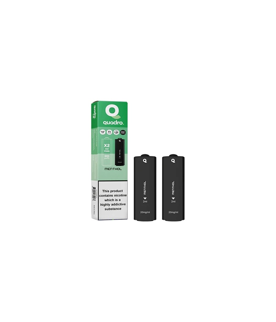 20mg Quadro 2.4k Replacement Pods - 2ml