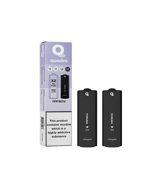 20mg Quadro 2.4k Replacement Pods - 2ml