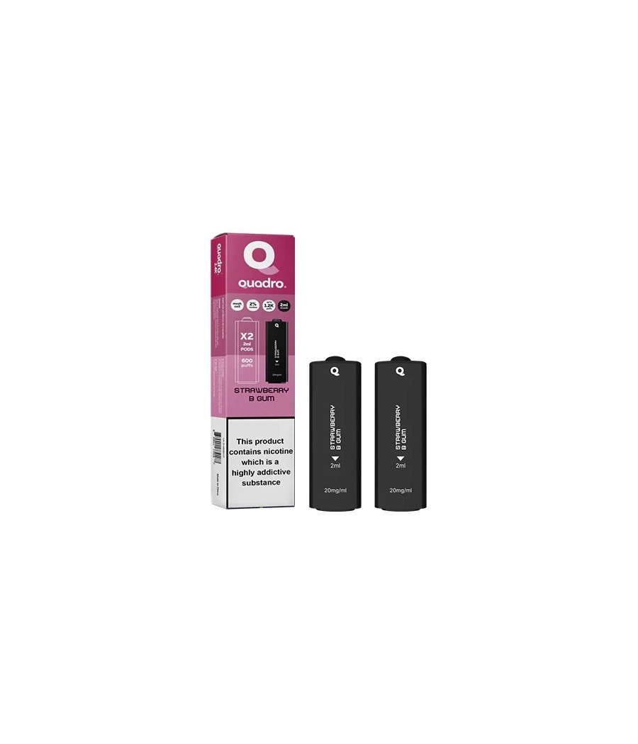 20mg Quadro 2.4k Replacement Pods - 2ml