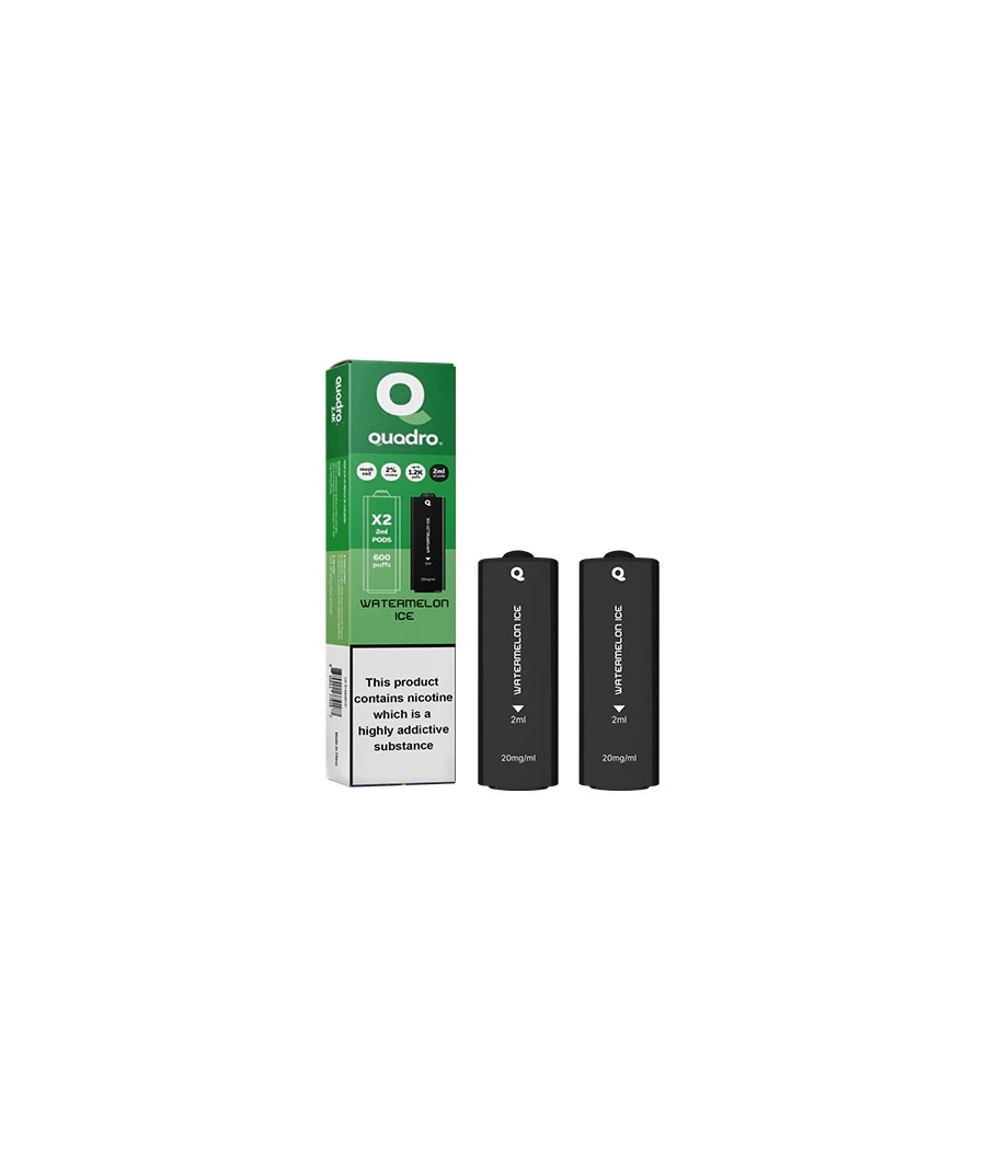 20mg Quadro 2.4k Replacement Pods - 2ml