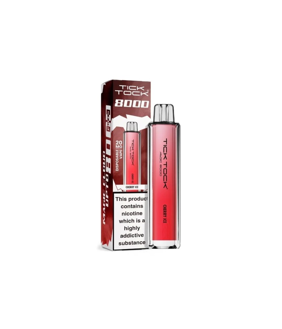 20mg Tick Tock Magic 8000 Prefilled Pod Kit 8000 Puffs