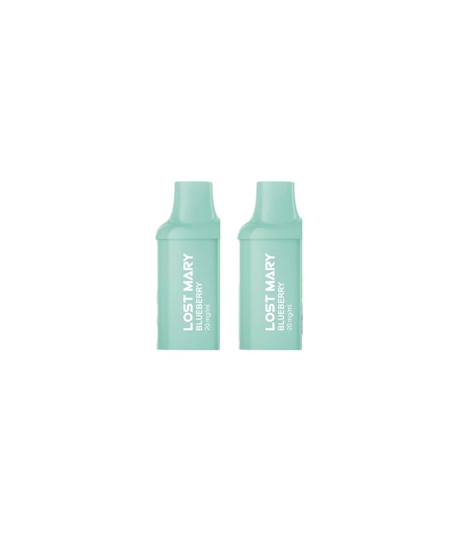 20mg Lost Mary BM600 Prefilled Replacement Pods 1200 Puffs - 2 Pcs