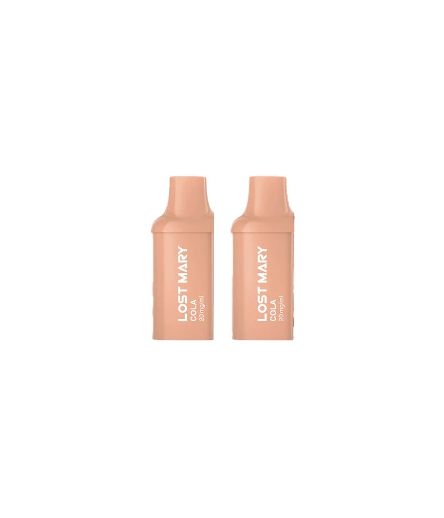 20mg Lost Mary BM600 Prefilled Replacement Pods 1200 Puffs - 2 Pcs