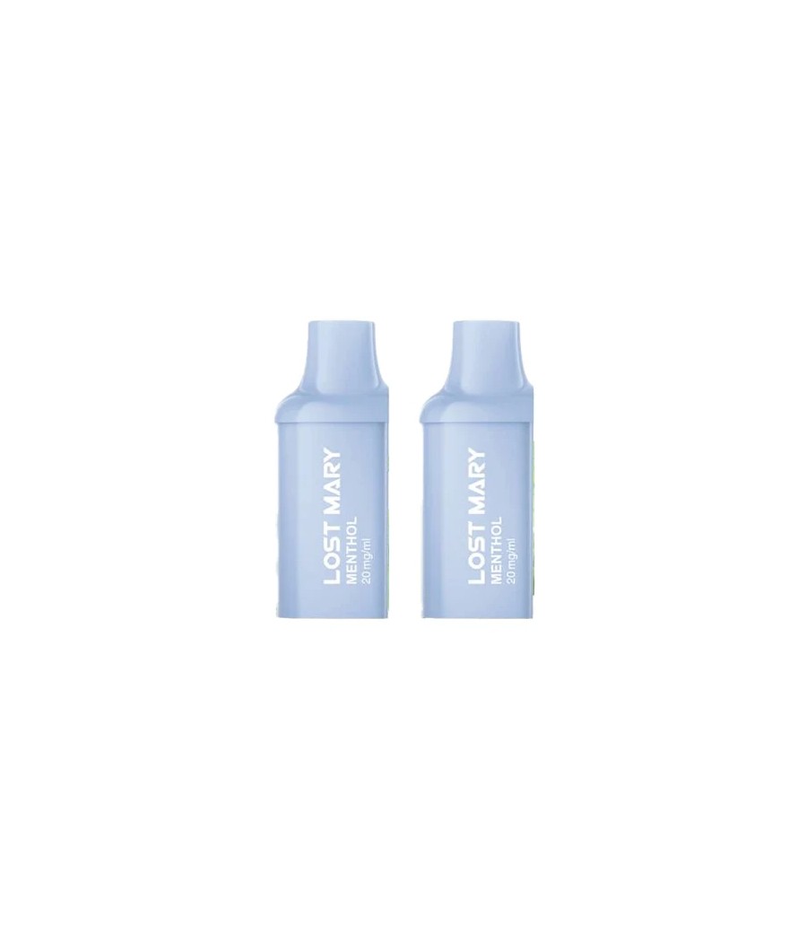 20mg Lost Mary BM600 Prefilled Replacement Pods 1200 Puffs - 2 Pcs