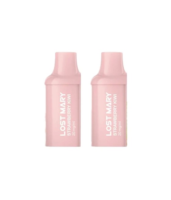 20mg Lost Mary BM600 Prefilled Replacement Pods 1200 Puffs - 2 Pcs