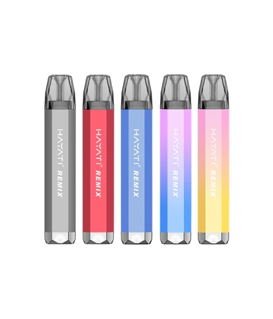 20mg Hayati Remix 4in1 2400 Pod Kit 2400 Puffs