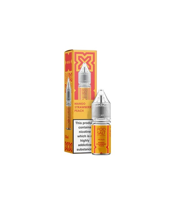 10mg Pod Salt Nexus 10ml Nic Salt (50VG/50PG)