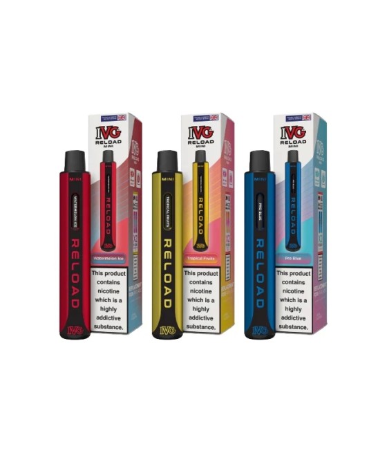 20mg IVG Reload Mini Pod Vape Kit