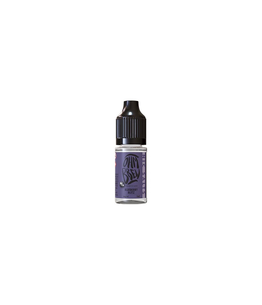 18mg Ohm Brew Balanced Blend 10ml Nic Salts (50VG/50PG)