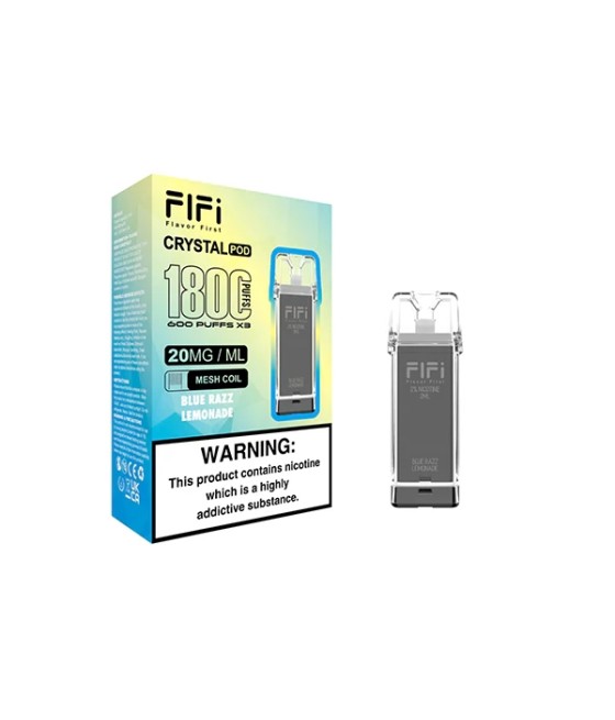 FLFI Crystal Replacement Pods 1800 Puffs 2ml
